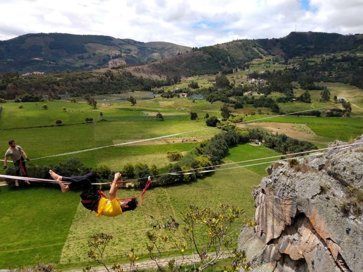 Vila Casa En El Arbol Suesca Exteriér fotografie
